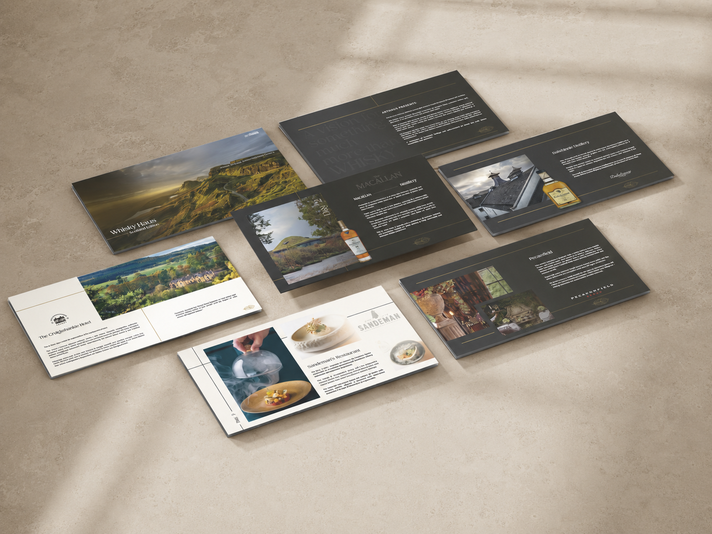 Whisky Haus — Scotland-edition destination presentation.